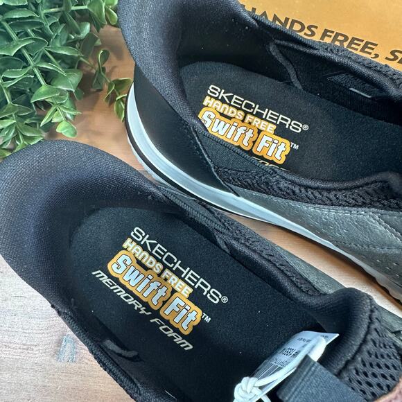 Skechers Men's Delson Swift Fit Hands Free Memory Foam Shoes Size 10.5 - Picture 6 of 7